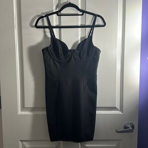 For love and Lemons bodycon black dress size M